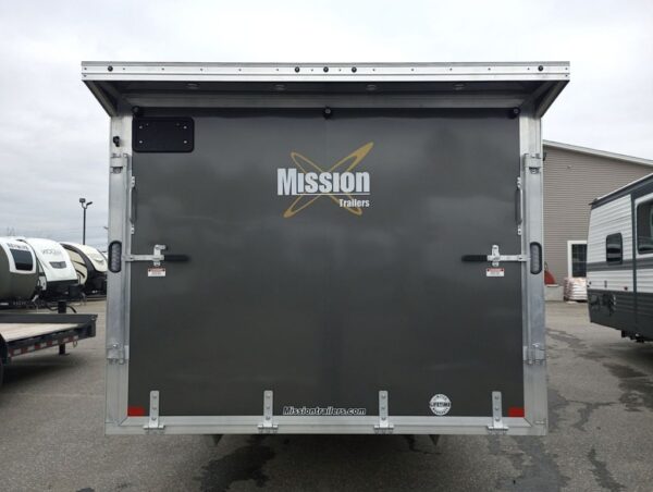 2024 Mission Trailers 101x24 Aluminum 4/5-Place Drive In/Out Deckover w/Galvanized Pkg, Canopy - Image 7