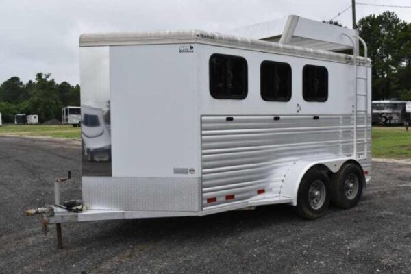 2012 CM 3HBP 3 Horse Trailer - Image 14