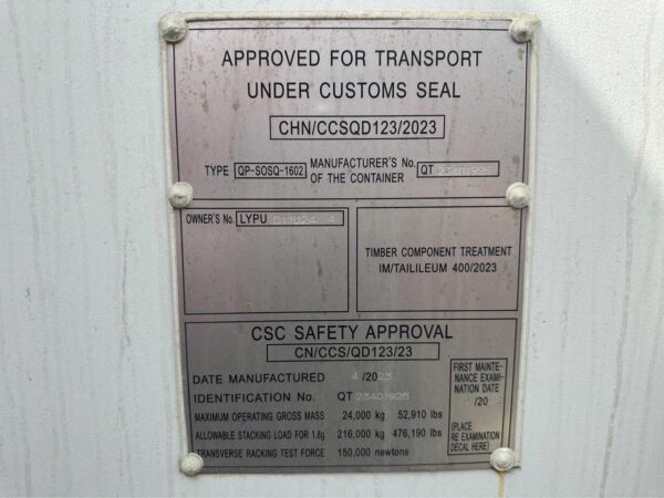 New 40ft Side Opening Container - Image 9