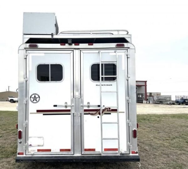 2011 Platinum Coach 4 Horse 15 SW Rear Load Horse Trailer - Image 7