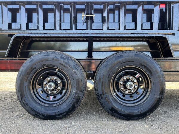 2024 Griffin Trailers 7×16 14K Telescopic Dump Trailer w/Ramps & Spare Tire Mount - Image 21