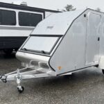 2024 Mission Trailers 60x12 Aluminum Single Place Crossover w/Galvanized Package, Rear Canopy