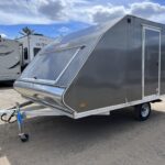 Sno Pro 101x12 Aluminum 2-Place Snowmobile Trailer w/Galvanized Package