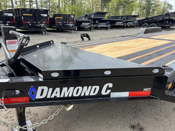 2024 Diamond C 7X24 20K Tilt Deck Equipment Trailer w/Spare Mount - Image 13
