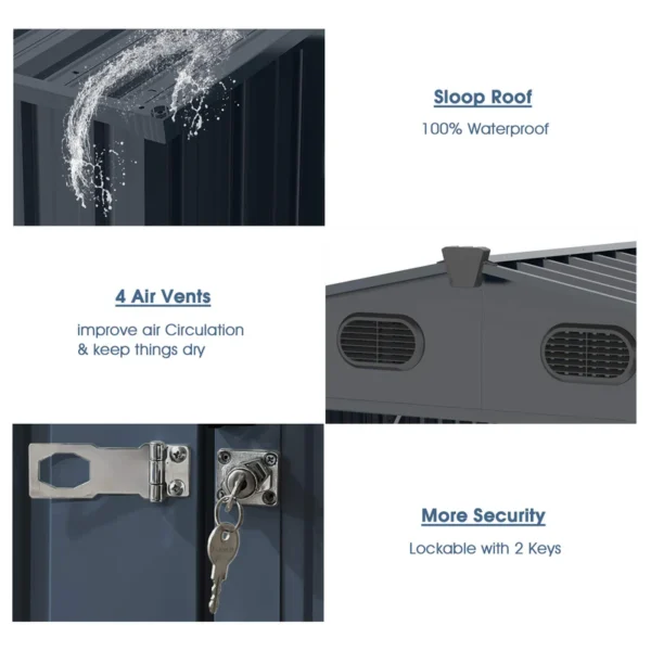 Metal Storage Shed 13×20 - Image 6