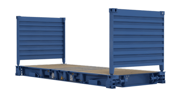 New 20ft Flat Rack Shipping Container